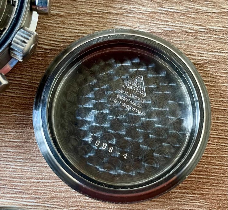 Omega Speedmaster 2998-4 From 1961 With Lollipop Hand And Pulsometer Bezel