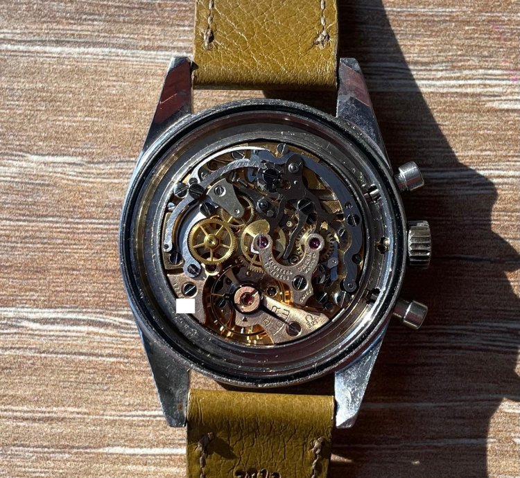 Omega Speedmaster 2998-4 From 1961 With Lollipop Hand And Pulsometer Bezel