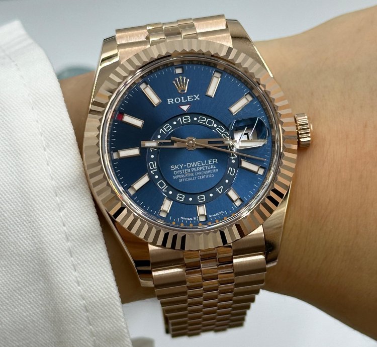 Rolex Sky-dweller Blue Jub