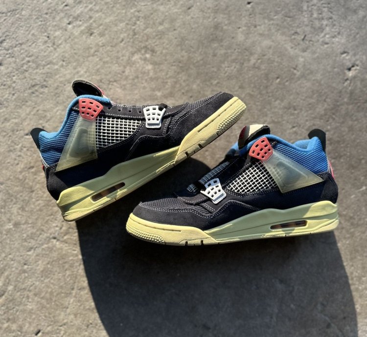 Air Jordan 4 Union La Off Noir