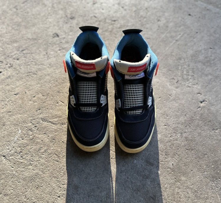 Air Jordan 4 Union La Off Noir