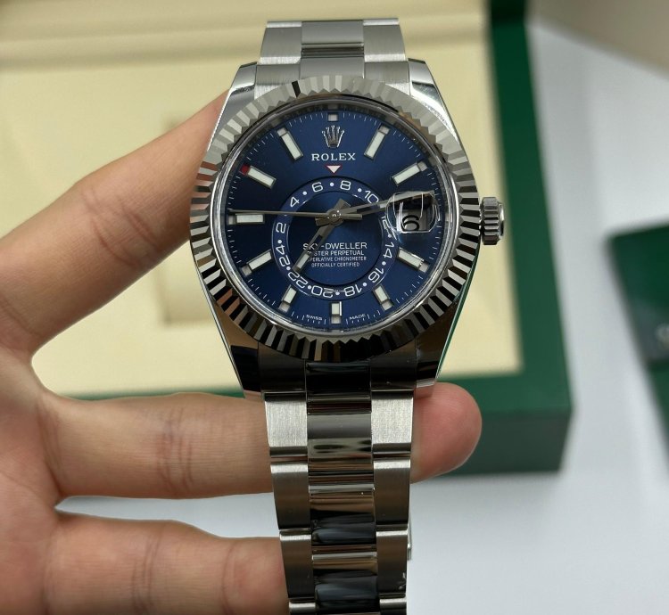 Rolex Sky-dweller Blue Oys