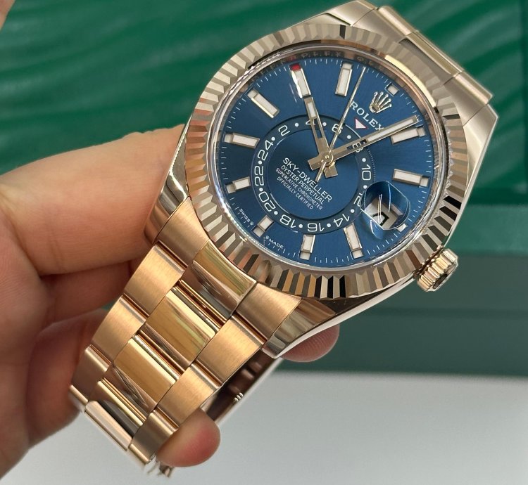 Rolex Sky-dweller Blue Oys