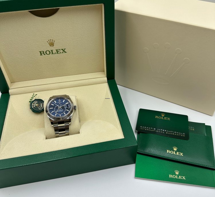 Rolex Sky-dweller Blue Oys