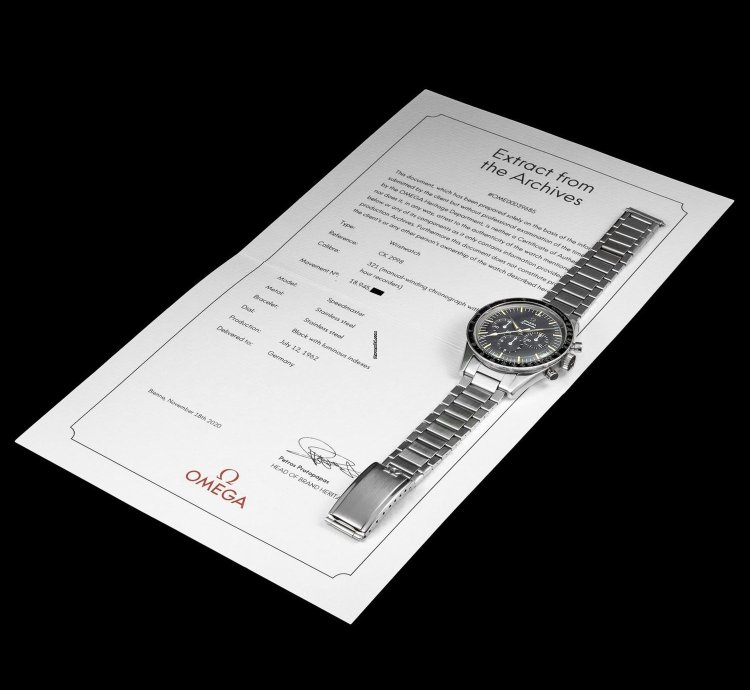 Omega Speedmaster 2998-5 Grey Dial