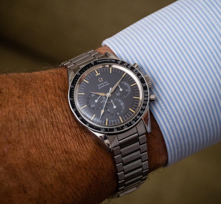 Omega Speedmaster 2998-5 Grey Dial