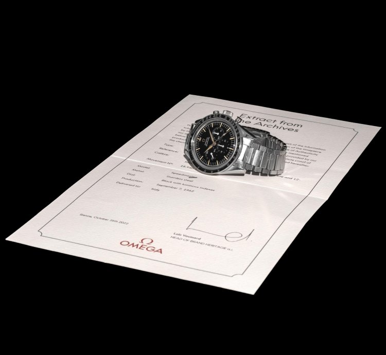 Omega Speedmaster 2998-6 Extract Of Archive