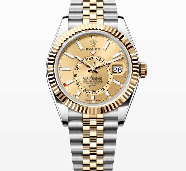 Rolex Sky-dweller Champagne Dial Unworn