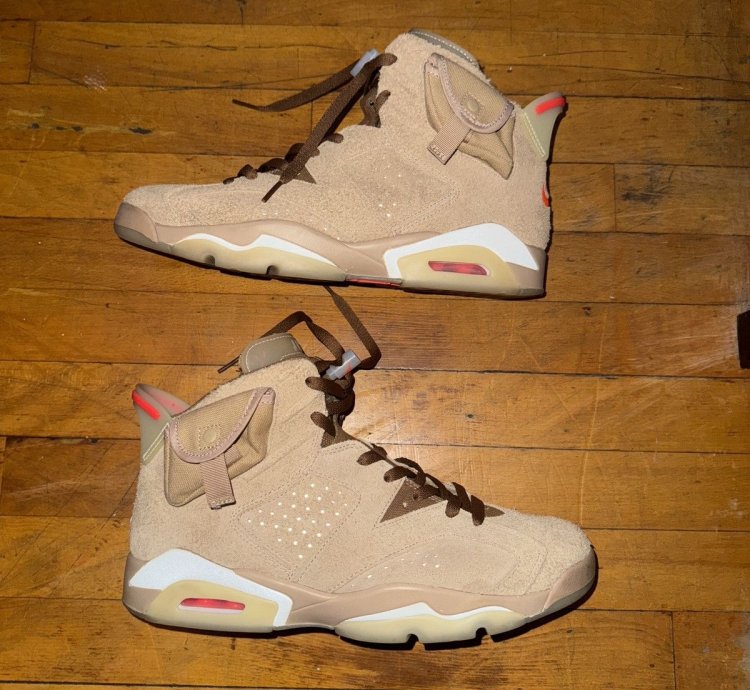 Air Jordan 6 Retro Travis Scott British Khaki