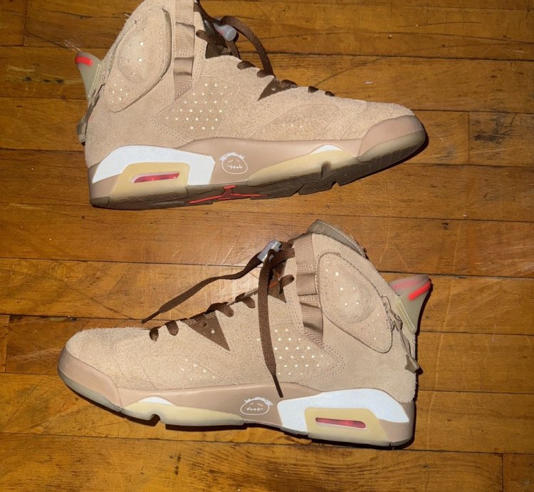 Air Jordan 6 Retro Travis Scott British Khaki