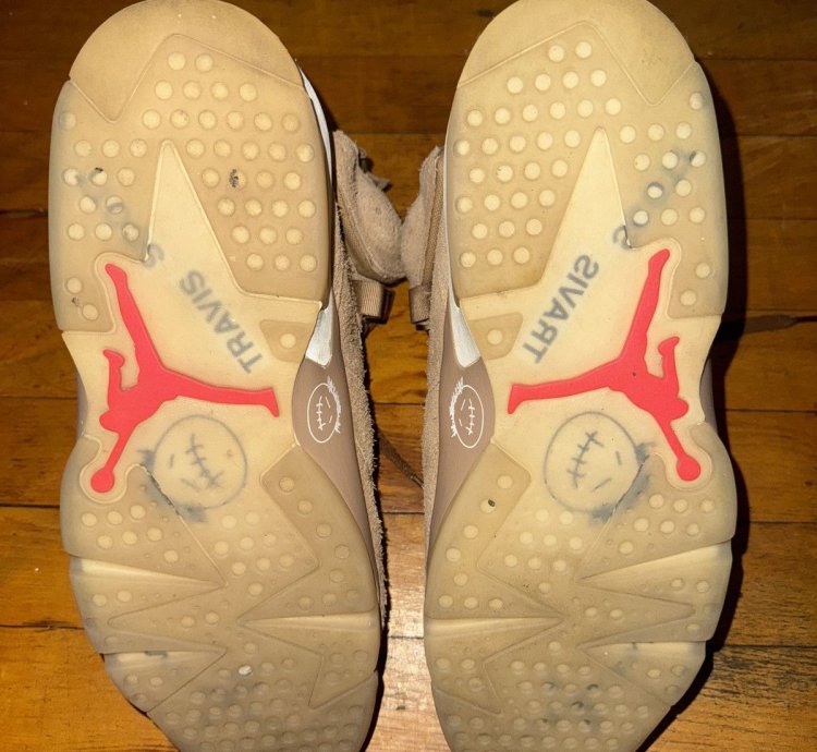Air Jordan 6 Retro Travis Scott British Khaki