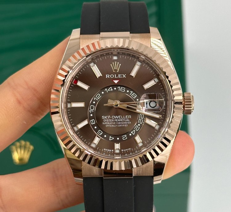 Rolex Sky-dweller Choc