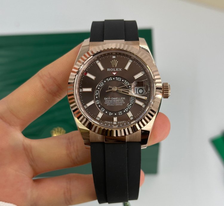 Rolex Sky-dweller Choc