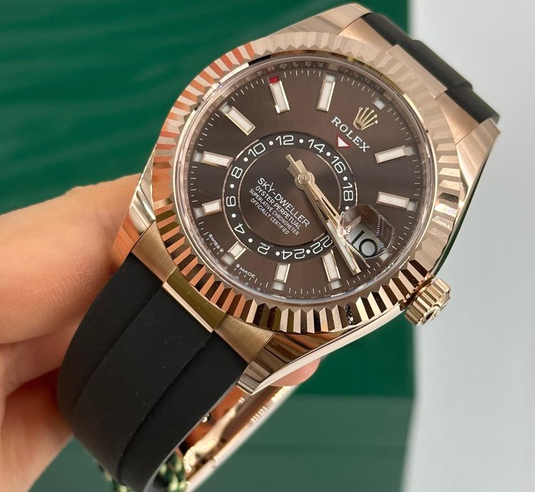 Rolex Sky-dweller Choc