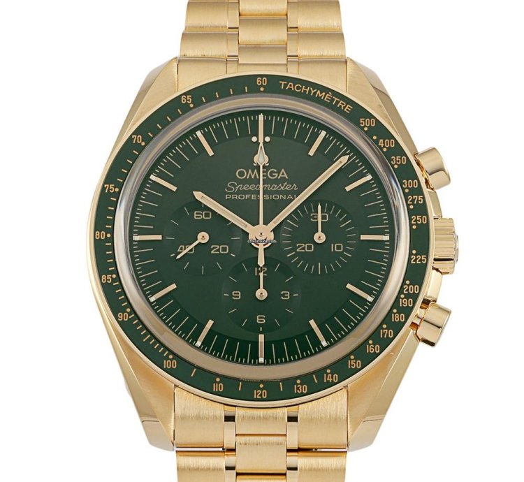 Omega Speedmaster 310 60 42 50 10 001 Manual Winding Yellow Gold Good