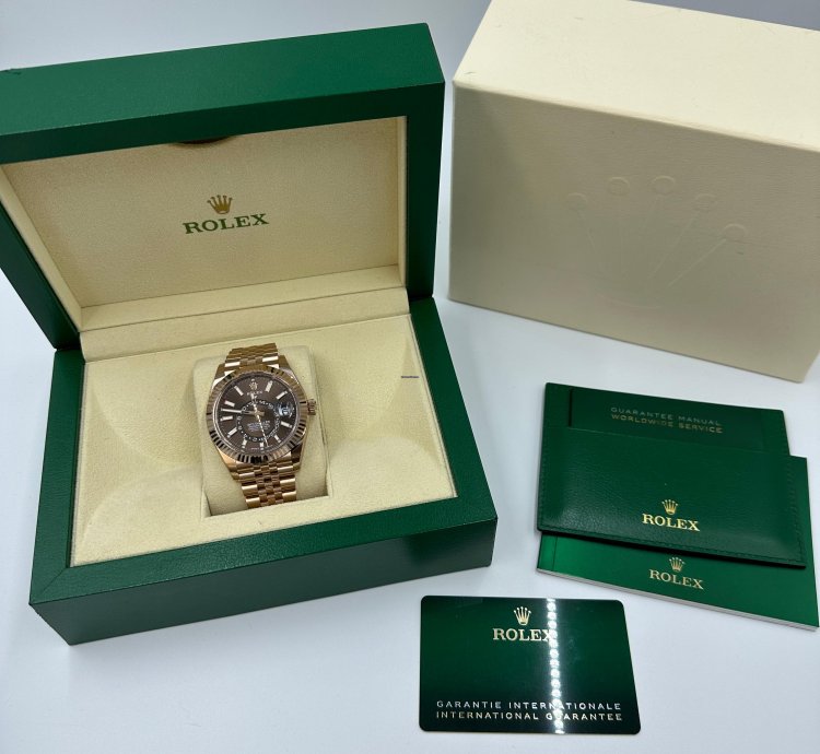 Rolex Sky-dweller Choc Jub
