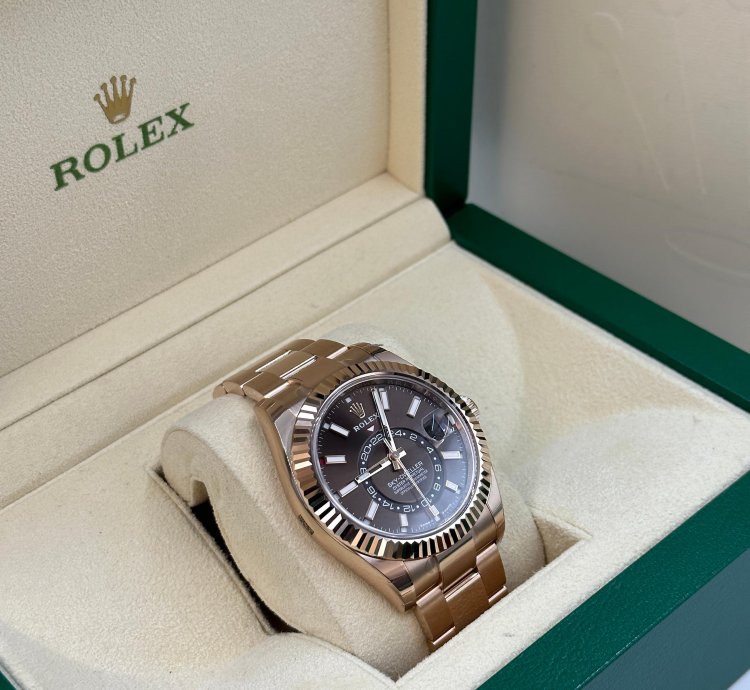 Rolex Sky-dweller Choc Oys