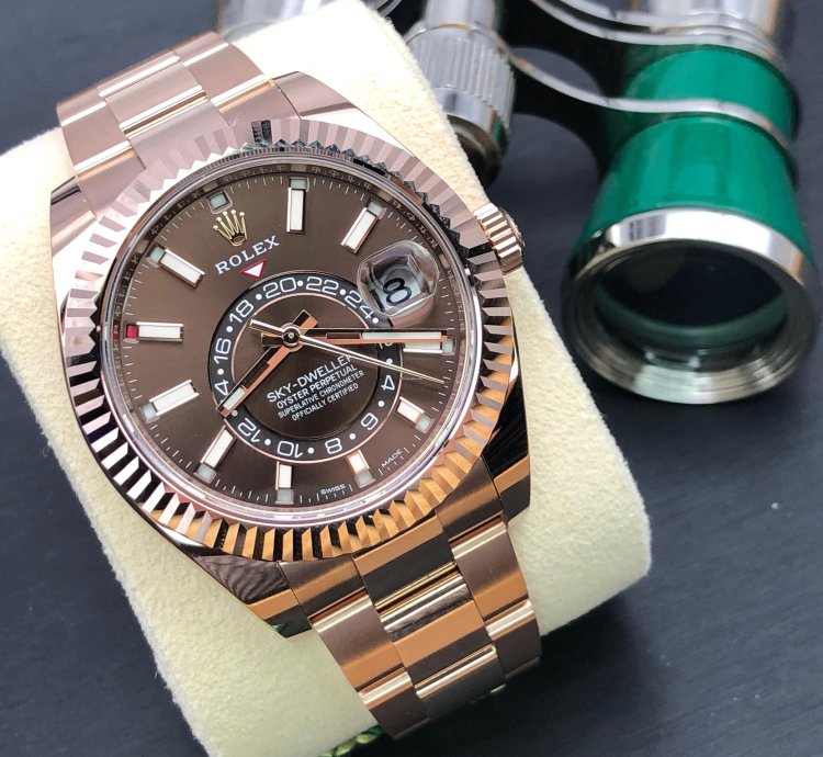 Rolex Sky-dweller Chocolate