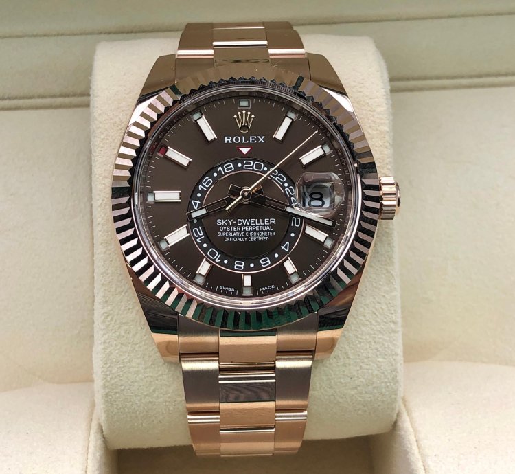 Rolex Sky-dweller Chocolate