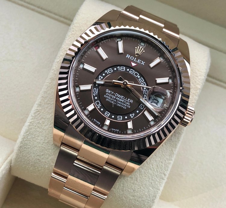 Rolex Sky-dweller Chocolate