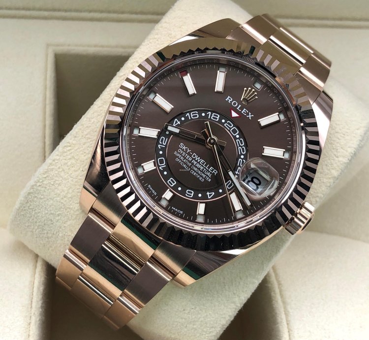 Rolex Sky-dweller Chocolate