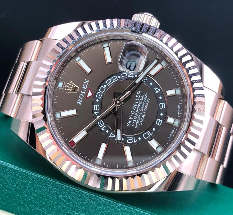 Rolex Sky-dweller Chocolate