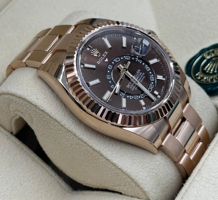 Rolex Sky-dweller Chocolate Dial