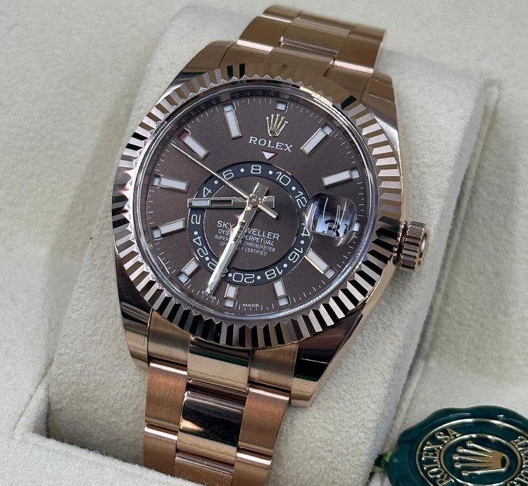 Rolex Sky-dweller Chocolate Dial
