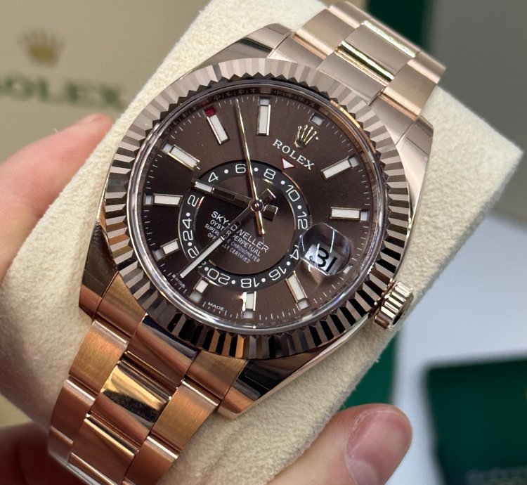 Rolex Sky-dweller Chocolate Dial