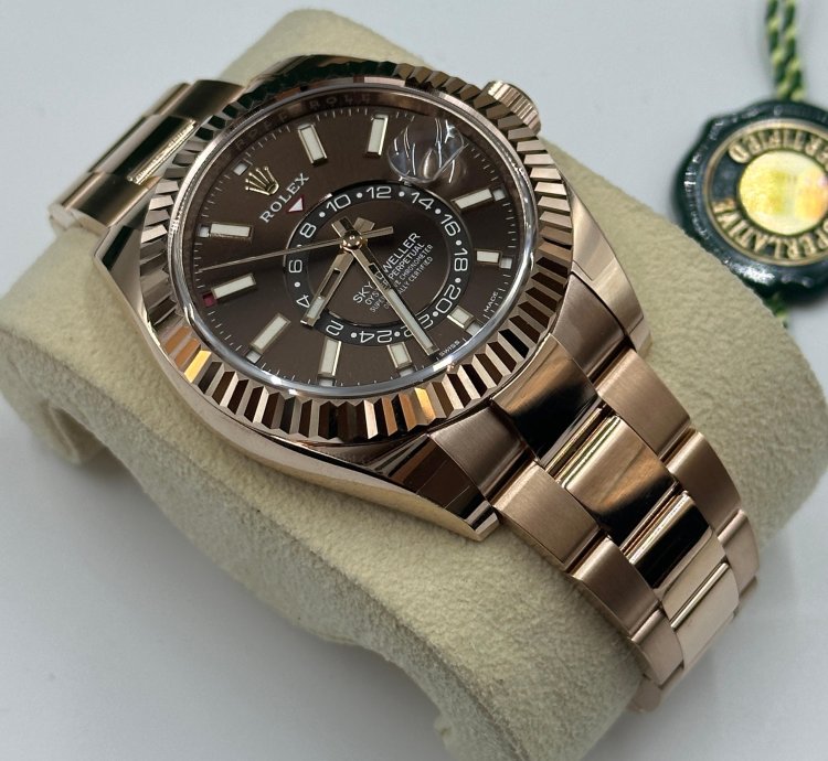 Rolex Sky-dweller Chocolate Dial