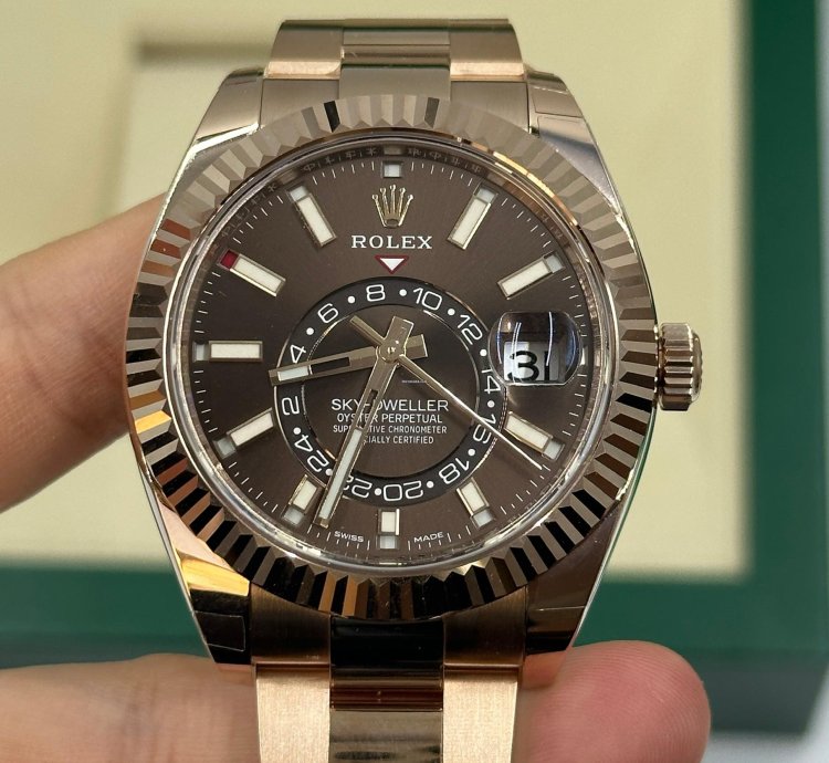 Rolex Sky-dweller Chocolate Dial