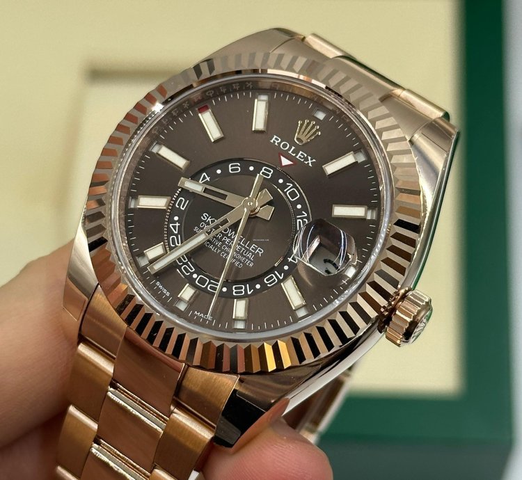 Rolex Sky-dweller Chocolate Dial