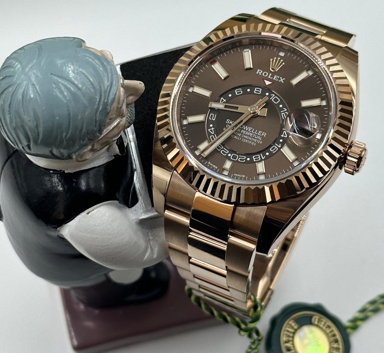 Rolex Sky-dweller Chocolate Dial