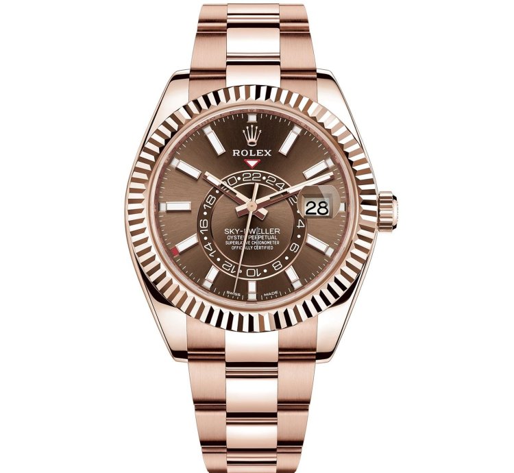 Rolex Sky-dweller Chocolate Dial - New 2023 - Fresh - Available Now - 326935