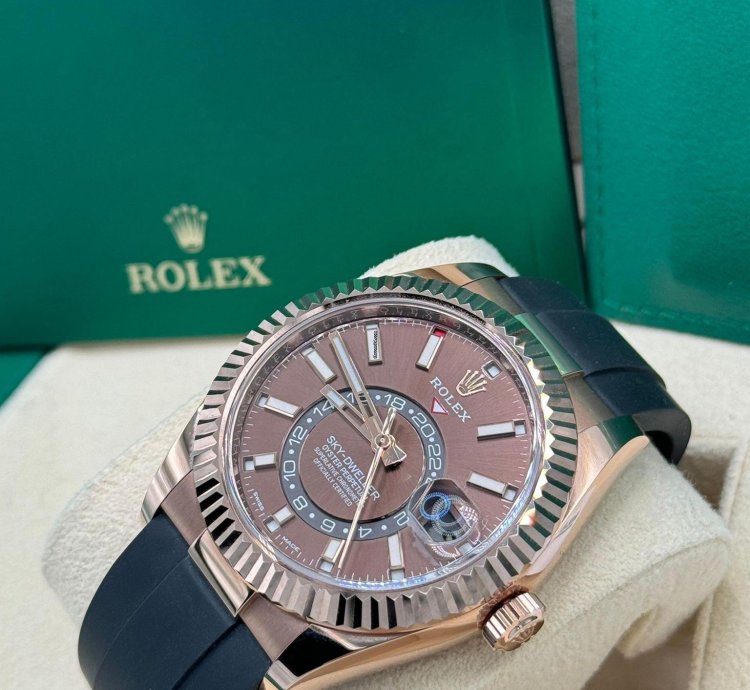 Rolex Sky-dweller Chocolate Dial 42mm 336235
