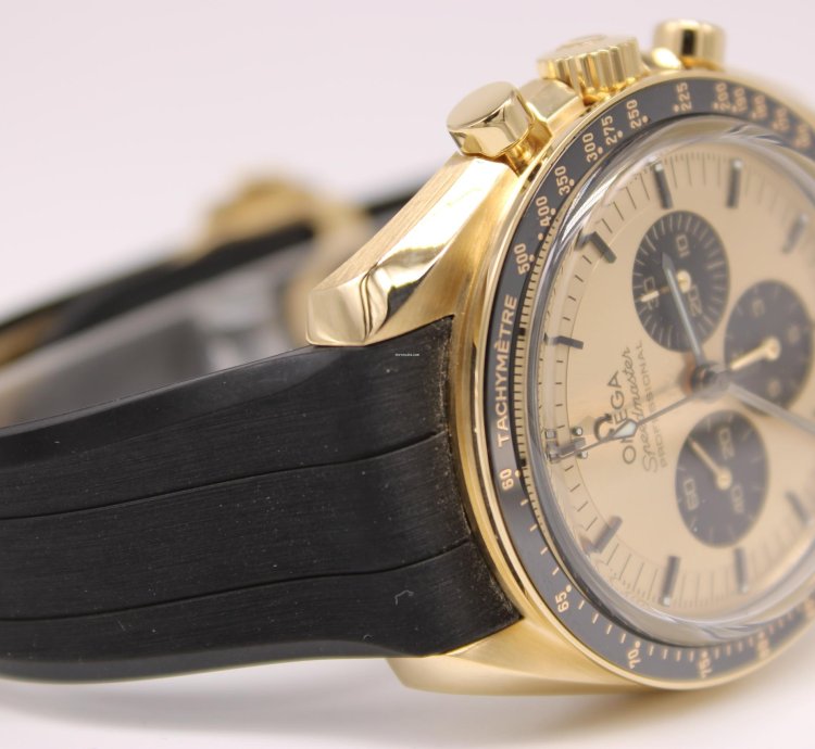 Omega Speedmaster 31062425099001 Yellow Gold Full Set Like New