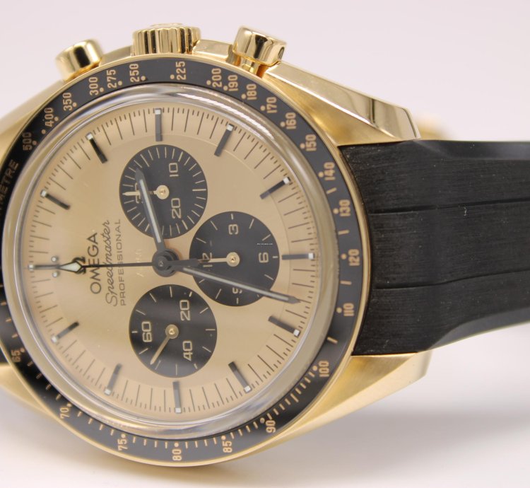 Omega Speedmaster 31062425099001 Yellow Gold Full Set Like New