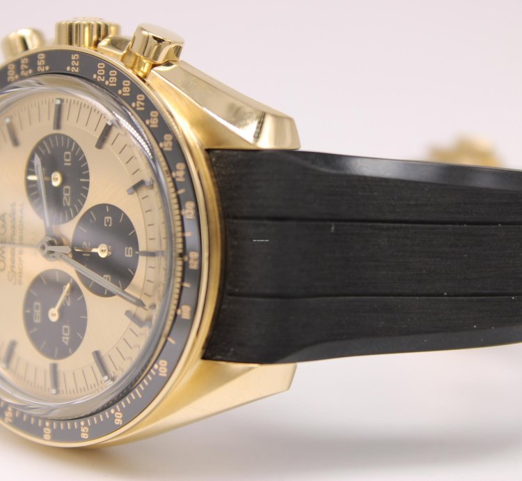 Omega Speedmaster 31062425099001 Yellow Gold Full Set Like New