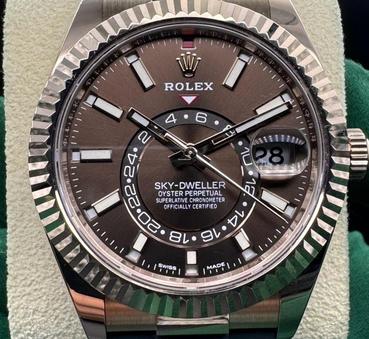 Rolex Sky-dweller Chocolate Dial Unworn