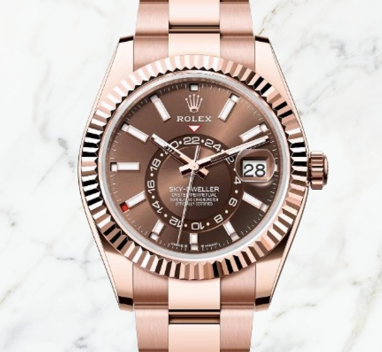 Rolex Sky-dweller Everose Gold Chocolate Dial 336935 unworn 2024