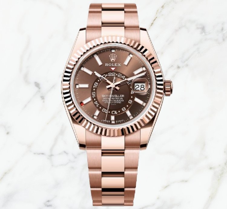 Rolex Sky-dweller Everose Gold Chocolate Dial 336935 unworn 2024