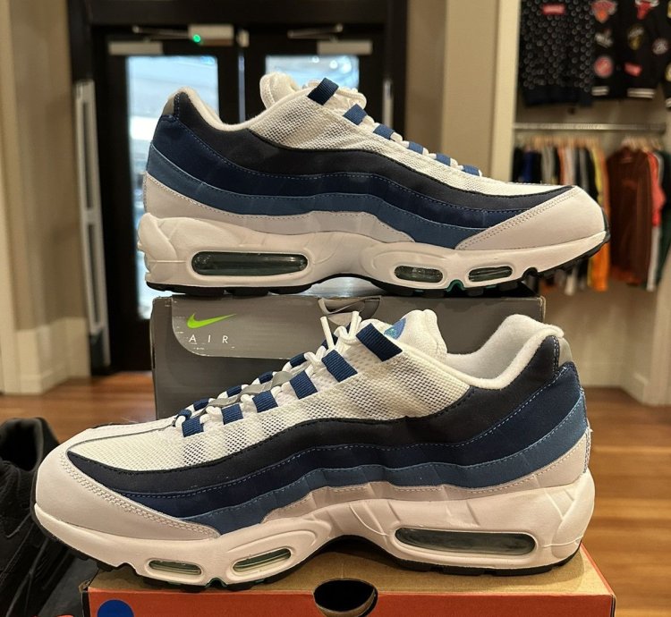 Air Max 95 White Skate Blue