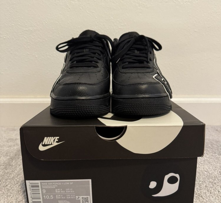 Black Cpfm Air Force 1