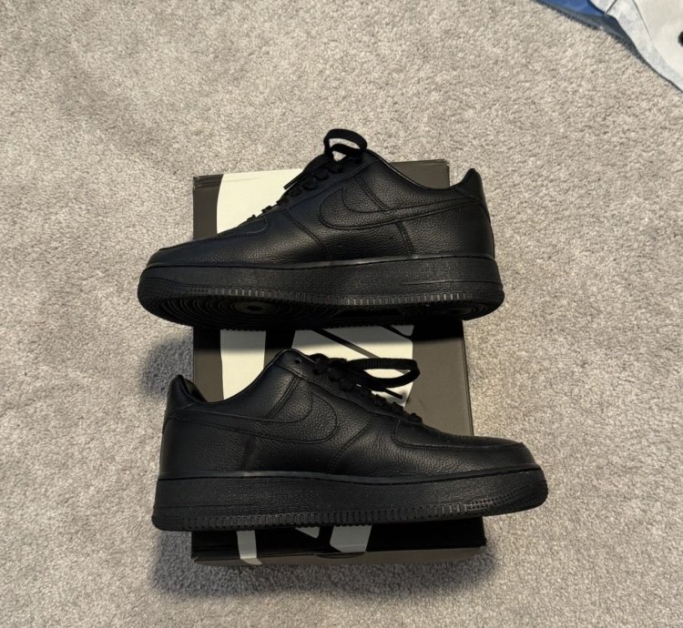 Black Cpfm Air Force 1