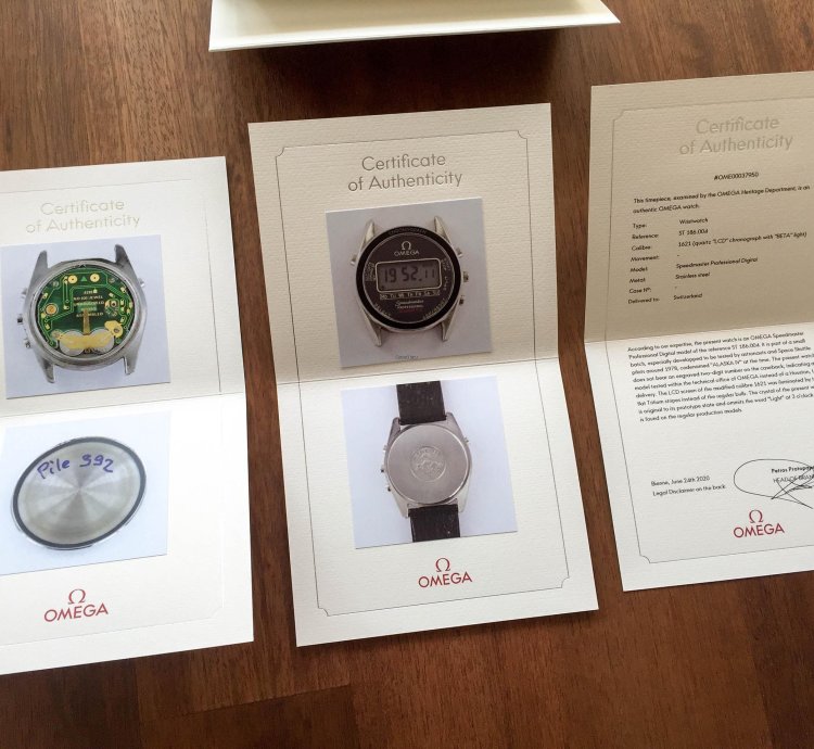 Omega Speedmaster Alaska Iv Project For Nasa Shuttle Pilots Prototype
