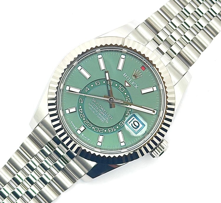Rolex Sky-dweller Green Dial