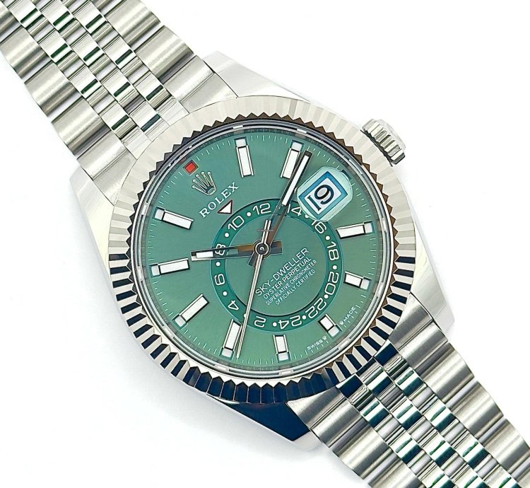 Rolex Sky-dweller Green Dial