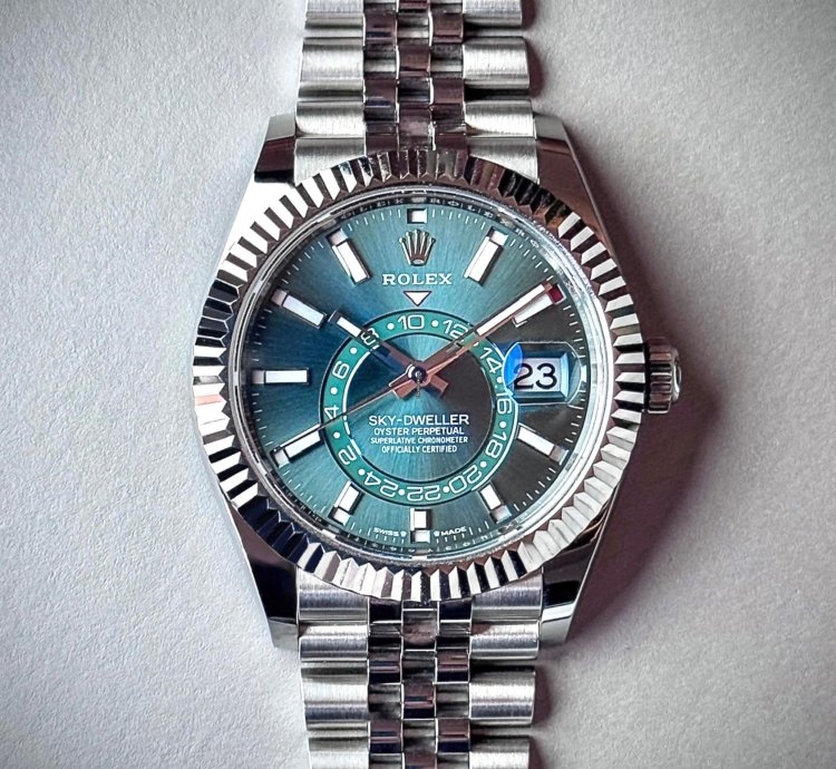 Rolex Sky-dweller Green Dial