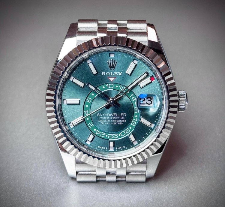 Rolex Sky-dweller Green Dial