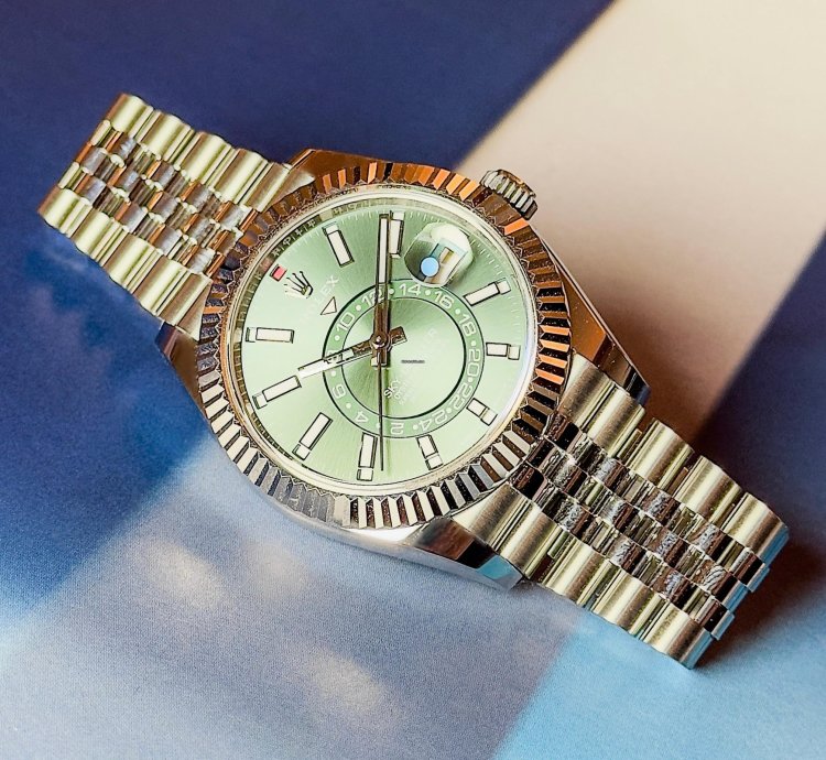 Rolex Sky-dweller Green Dial